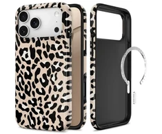 Dėklas Tech-Protect Lamano MagSafe case for iPhone 18 Pro / 17 Pro - beige and juodas