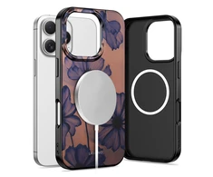 Dėklas Tech-Protect Lamano MagSafe case for iPhone 16 Pro Max - ruda-violetinė