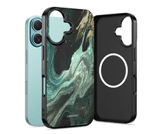 Tech-Protect Lamano MagSafe dėklas telefonui Apple iPhone 16 Verde Aura