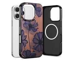 Dėklas Tech-Protect Lamano MagSafe case for iPhone 16 Pro Max - ruda-violetinė
