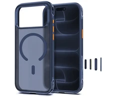 Dėklas Tech-Protect MAGAIR MAGSAFE CC iPhone 17 PRO MAX / 18 PRO MAX MATINIS TAMSIAI MĖLYNAS