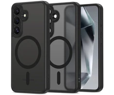 Dėklas Tech-Protect Magcam Magsafe Galaxy S25 matte juodas