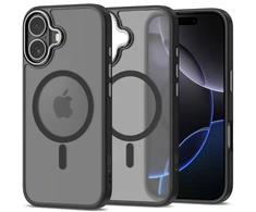 „Tech-Protect MagEdge MagSafe“ dėklas, skirtas „iPhone 17“ – matinis juodas