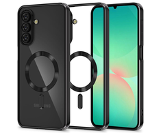 Tech-Protect MagFlex MagSafe Dėklas skirtas Samsung Galaxy A26 5G – skaidrus juodos spalvos