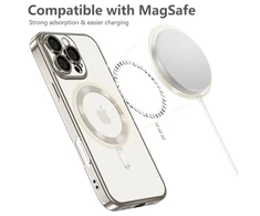 Tech-Protect MagFlex MagSafe Dėklas skirtas Samsung Galaxy A56 5G – skaidrus žalios spalvos