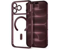 Dėklas TECH-PROTECT MAGFLEX MAGSAFE IPHONE 17 PRO MAX / 18 PRO MAX SHINY BURGUNDY