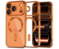 Tech-Protect MagFlex MagSafe dėklas telefonui Apple iPhone 17 Pro Max Shiny oranžinės spalvos