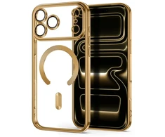 Dėklas TECH-PROTECT MAGFLEX MAGSAFE IPHONE 17 PRO MAX / 18 PRO MAX SHINY GOLD