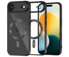 „Tech-Protect MagFlex MagSafe“ dėklas, skirtas „iPhone 17 Air“ – skaidrus, juodas