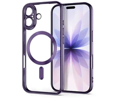 Dėklas Tech-Protect MagFlex Case for iPhone 17 - Transparent Violetinė