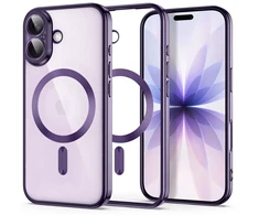 Dėklas Tech-Protect MagFlex Case for iPhone 17 - Transparent Violetinė