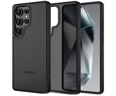 Dėklas Tech-Protect Magmat do Galaxy S25 Ultra juoda matinė