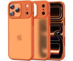 Dėklas Tech-Protect MagMat case for iPhone 17 Pro - oranžinis and matte