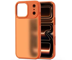 „Tech-Protect MagMat“ dėklas, skirtas „iPhone 17 Pro Max“ – oranžinis