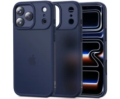 „Tech-Protect MagMat“ dėklas, skirtas „iPhone 17 Pro Max“ – matinis juodas