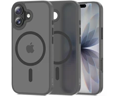 „Tech-Protect MagMat MagSafe“ dėklas, skirtas „iPhone 17“ – pilkas