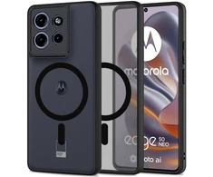 Motorola Moto EDGE 50 NEO Tech-Protect Magmat MagSafe (Matte) dėklas telefonui juodos spalvos
