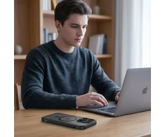 Dėklas TECH-PROTECT MAGMAT MAGSAFE ONEPLUS NORD 6 MATINIS Juodas