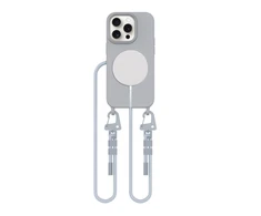 TECH-PROTECT MAGNECKLACE MagSafe Apple iPhone 15 Pro dėklas telefonui pilkos spalvos