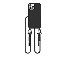 Tech-Protect MAGNECKLACE MagSafe Apple iPhone 12 / 12 Pro dėklas telefonui juodos spalvos