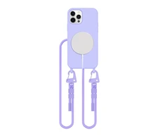 TECH-PROTECT MAGNECKLACE MagSafe Apple iPhone 12 / 12 Pro dėklas telefonui levandų spalvos