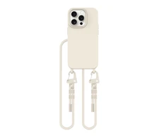 Tech-Protect MAGNECKLACE MagSafe Apple iPhone 15 Pro dėklas telefonui smėlio spalvos