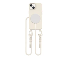 Tech-Protect MAGNECKLACE MagSafe Apple iPhone 15 dėklas telefonui smėlio spalvos