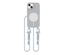 TECH-PROTECT MAGNECKLACE MagSafe Apple iPhone 15 dėklas telefonui pilkos spalvos