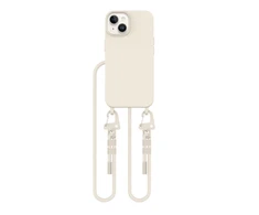 Tech-Protect MAGNECKLACE MagSafe Apple iPhone 15 dėklas telefonui smėlio spalvos