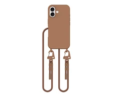 Tech-Protect MagNecklace MagSafe with Lanyard Apple iPhone 16 – dėklas telefonui rudos spalvos
