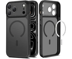 Dėklas Tech-Protect Magprime Magsafe CC, skirtas iPhone 17 Pro / 18 Pro, matinė juoda