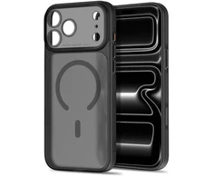 Dėklas Tech-Protect Magprime Magsafe CC, skirtas iPhone 17 Pro Max / 18 Pro Max, matinis juodas