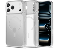 Tech-Protect MagPrime MagSafe CC dėklas, skirtas iPhone 18 Pro Max / 17 Pro Max - matinė pilka