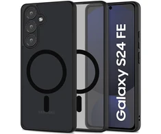 Samsung Galaxy S24 FE Tech-Protect Magmat MagSafe dėklas jūsų telefonui juodos spalvos