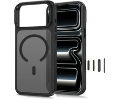 Dėklas Tech-Protect MagStand MagSafe CC Case for iPhone 18 Pro / 17 Pro - Matte Juodas