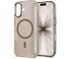 **Tech-Protect MagZero MagSafe dėklas, skirtas iPhone 17 – smėlio-rudos spalvos, matinis**