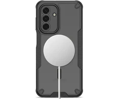 Dėklas TECH-PROTECT RUGGED SHIELD MagSafe Samsung Galaxy A17 / A18 / A26 4G / 5G MATINIS juodos spalvos