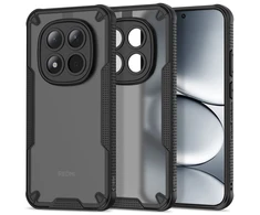 Dėklas Tech-Protect Rugged Shield Xiaomi Redmi Note 15 Pro 5G matte juodas