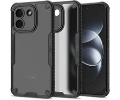 Dėklas TECH-PROTECT RUGGED SHIELD XIAOMI REDMI NOTE 17 PRO MAX 5G MATINIS Juodas