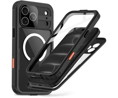 Dėklas TECH-PROTECT SHELLBOX MAGSAFE IP68 IPHONE 17 PRO MAX / 18 PRO MAX Juodas