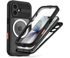 Dėklas TECH-PROTECT SHELLBOX MAGSAFE IP68 IPHONE 17 Juodas
