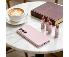 Dėklas Tech-Protect Silicone MagSafe Samsung Galaxy S26+ Plus Rožinė Pearl