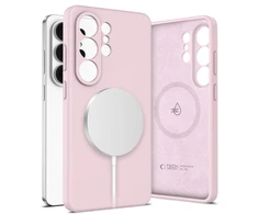 Dėklas Tech-Protect Silicone MagSafe Samsung Galaxy S26 Ultra Rožinė Pearl