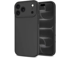 Dėklas TECH-PROTECT SILICONE MAGSAFE IPHONE 17 PRO / 18 PRO MIDNIGHT Juodas