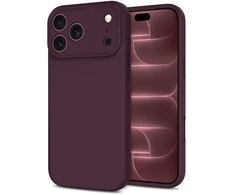 Dėklas TECH-PROTECT SILICONE MAGSAFE IPHONE 17 PRO MAX / 18 PRO MAX BURGUNDY