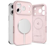 Dėklas Tech-Protect Silicone MagSafe Case for iPhone 17 Pro Max - Rožinė