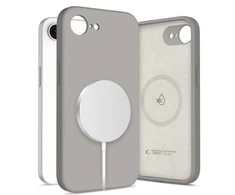 Dėklas Tech-Protect Silicone MagSafe Case for iPhone 16e / 17e - Gray