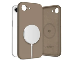 Dėklas Tech-Protect Silicone MagSafe Case for iPhone 16e / 17e - Brown
