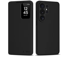 Dėklas Tech-Protect Smart Wallet Samsung Galaxy S26 Ultra Matte juodos spalvos