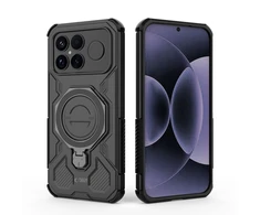 Dėklas Tech-Protect TacticStand MagSafe Xiaomi POCO F8 Ultra Matte juodos spalvos